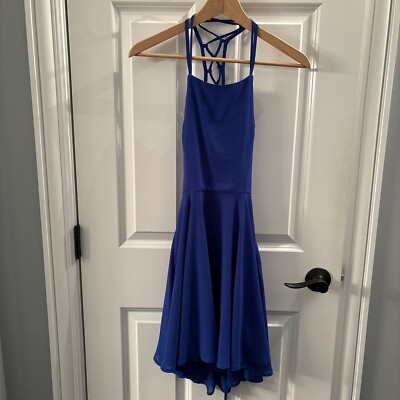 Women's Lulu's Royal Blue Dress Size Xs | eBay