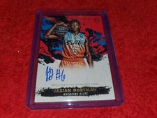 TOPPS INCEPTION OVERTIME OTE AUTO CARD #IA-JG JAZIAN GORTMAN RED 57/75