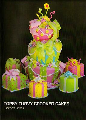 Topsy Turvy Crooked Cakes DVD Learn How To Make Them Brand New sealed ships FAST
