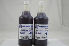 MOBIL VACTRA WAY OIL #2 for BRIDGEPORT, HAAS MILLS & HARDINGE LATHES 2 QUARTS