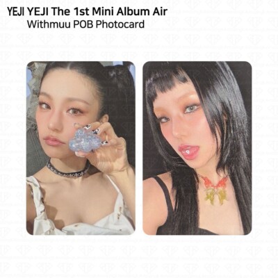 Yeji The 1st Mini Album AIR POB Photocard ITZY KPOP K-POP