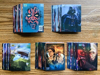 2024 Topps Chrome Star Wars Galaxy COMPLETE YOUR SET Insert Refractor (YOU PICK)