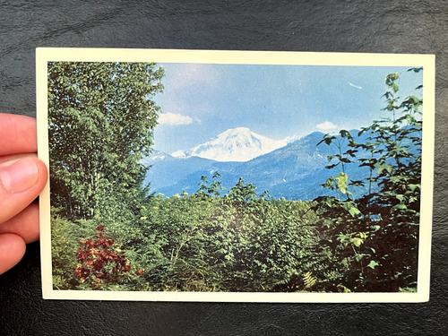 Mt. Postal de colección Baker WA-Washington, frontera, vista desde BC Canadá sin publicar - Imagen 2 de 3