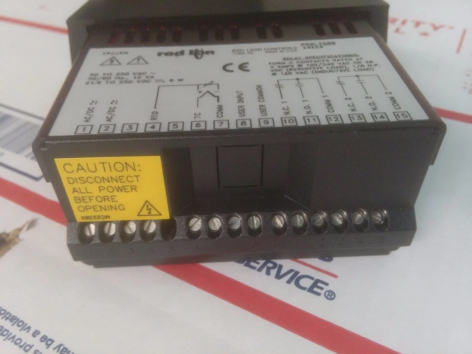 CONTROLADOR DE TEMPERATURA RED LION PAXLT600, NUEVO, 60 DÍAS DE GARANTÍA Foto 4 de 4