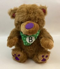 Alpha Buddy Bear Plush Hand Puppet 14" Pearson Scott Foresman Stuffed Animal