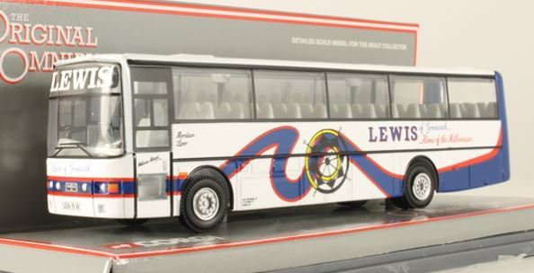 CORGI OOC VAN HOOL ALIZEE LEWIS COACHES-42727