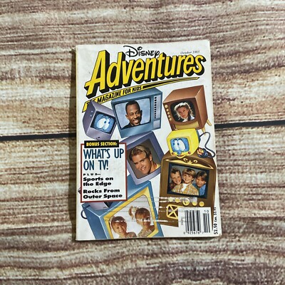 Disney Adventures Magazine Martin Saved By The Bell October 1993