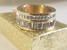 Topaz Eternity Ring Size 9