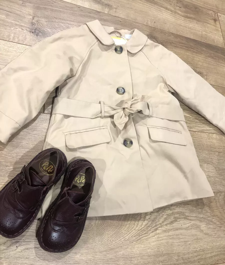 Zara baby sales trench coat