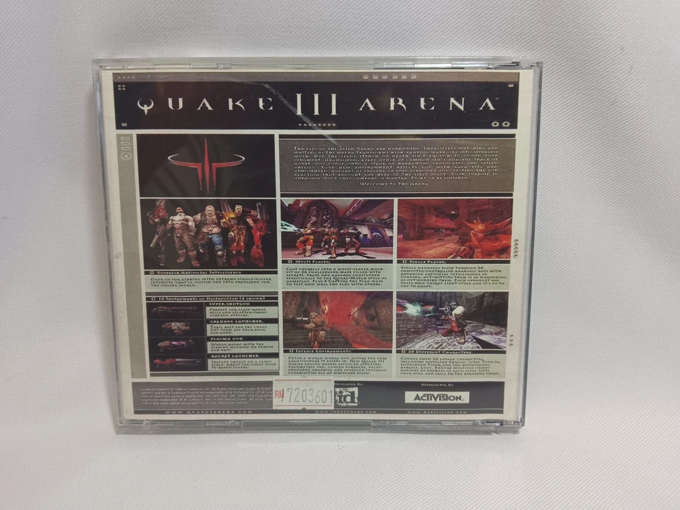 Vintage PC Game Windows 95 CD-ROM Quake Arena - Image 2 of 4