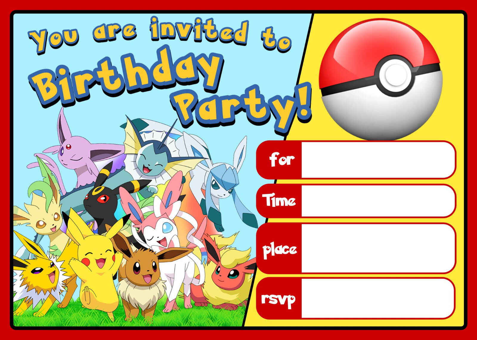 Trending - Pokedex Png, Transparent Png(1690x1207) - PinPng  Pokemon card  template, Pokemon themed party, Pokemon party