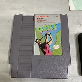 Bandai Golf Challenge Pebble Beach Nintendo NES CIB Complete In Box VERY CLEAN!!
