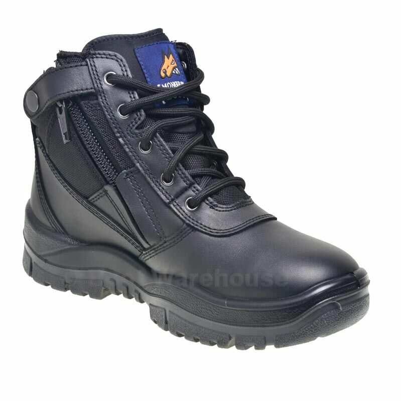 ☆☆☆【Rie07】☆☆☆ Mongrel 261020 Work Boots. Steel Toe Safety. Black, Zip