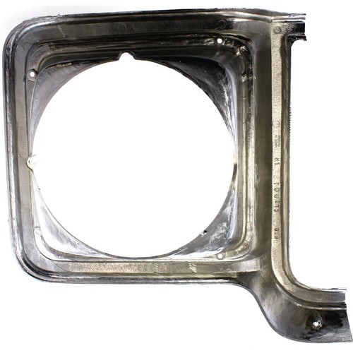69 72 Chevy Truck Head Light Door Set, Chrome, Left & Right