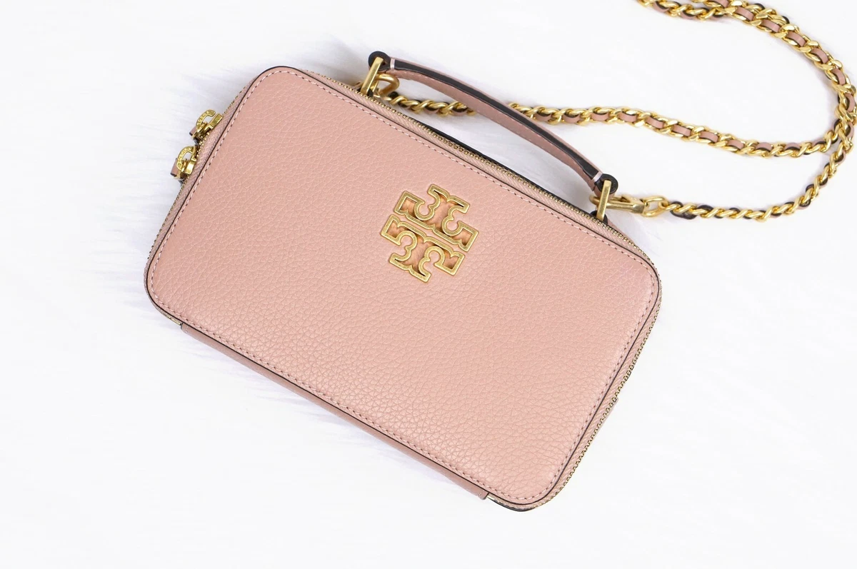 Tory Burch BRITTEN Bag NEW VERSION & wallet pink moon 