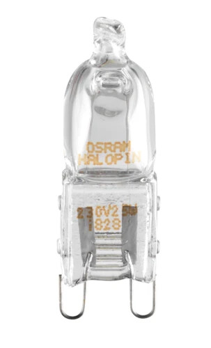 ELECTROLUX 25W OVEN LAMP HALOGEN LIGHT BULB x 1 GLOBE 230V G9 66725 - Picture 3 of 3