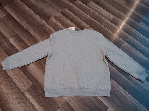 Basics editions women size Large gray christmas embroidered sweater NWT - Picture 10 of 19