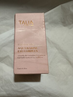 Sealed New TALIA Aquamarine Eye Complex 0.5 oz.
