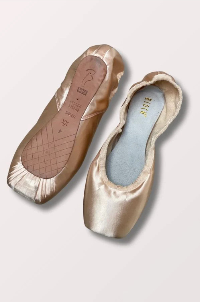 NEW Bloch European Balance Pointe Shoes in Pink (ES0160L) - Retail $126