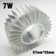 Led PCB Radiator Cooler Aluminum Profile Heat Sink High Power Led Bulb ...