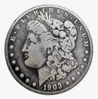 US 1903 S Morgan Silver Dollar VG Silver San Francisco Better Date $1.00 Coin