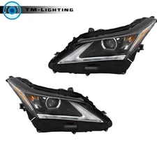 For Lexus RX350/RX450h 2016-2018-19 Headlight w/o AFS LED Left+Right Side Black