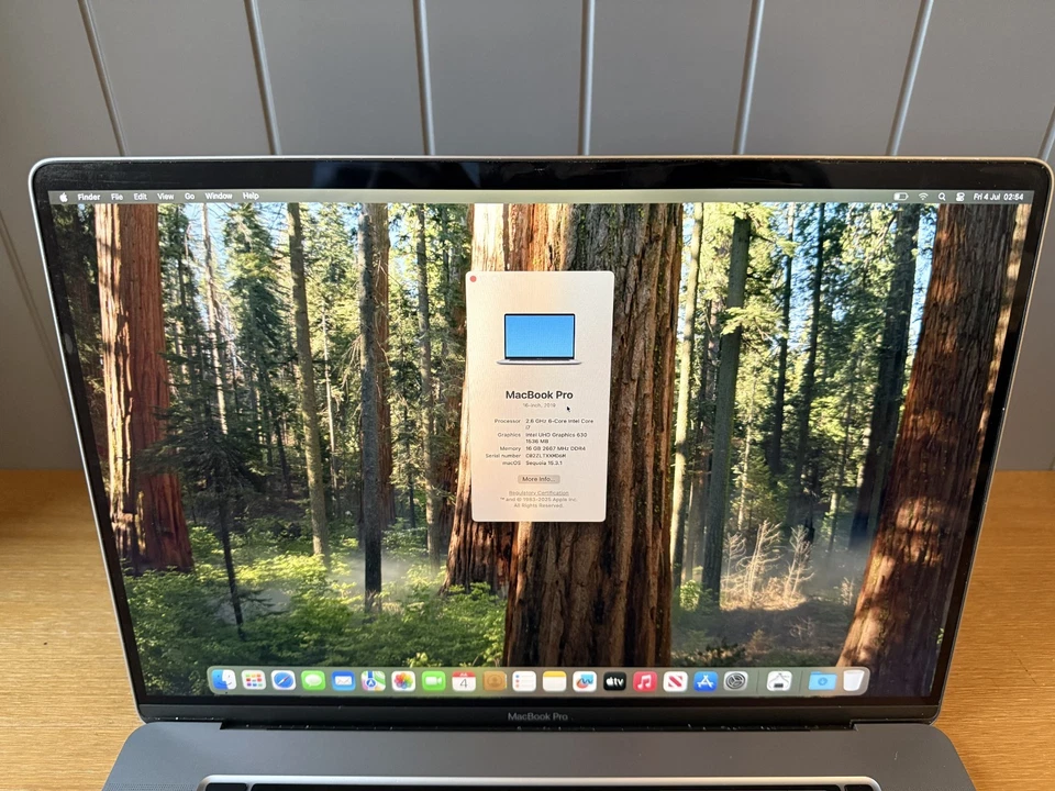 Apple MacBook Pro - 16 inch -Intel i7 - 16GB RAM 512GB SSD - LOGIC PREMIERE PRO - Image 4 of 4