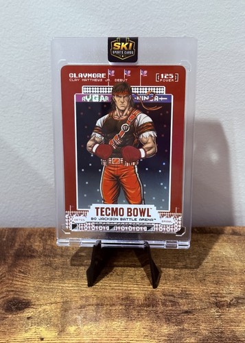 2026 Bo Jackson Battle Arena Tecmo Bowl Claymore Scoreboard Battlefoil Brawl