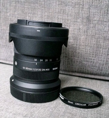 Sigma 18-50mm F2.8 DC DN Contemporary Lens, Canon RF Mount