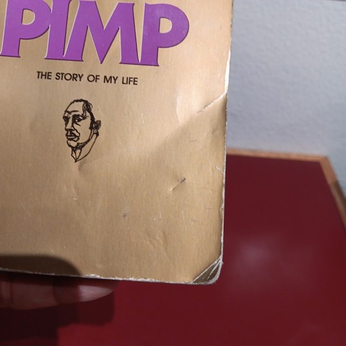 Pimp by Iceberg Slim Paperback Holloway House 1987 Gold Cover - Foto 5 di 12