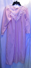 V intage Sears Carriage Court Night Gown Solid Pink Medium 12-14