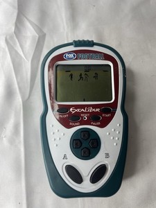 Fox Sports Football Excalibur Travel Handheld Electronic LCD Tested Works Game