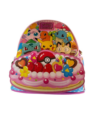 Loungefly Pokémon Characters Pink Cake Exclusive Mini Backpack Loungefly Pokémon Characters Pink Cake Exclusive Mini  main image 2