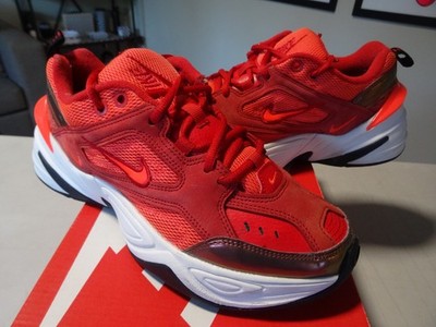 Nike AIR MAX M2K TEKNO SZ 8 - Women's Sneakers Shoes Red/White AV7030-600