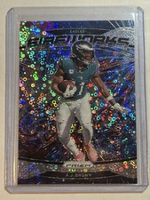 2024 Panini Prizm - Fireworks A.J. Brown #13 No Huddle Prizm