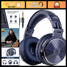 OneOdio Wired Over Ear Headphones Studio Monitor Mixing DJ Stereo Headsets wit