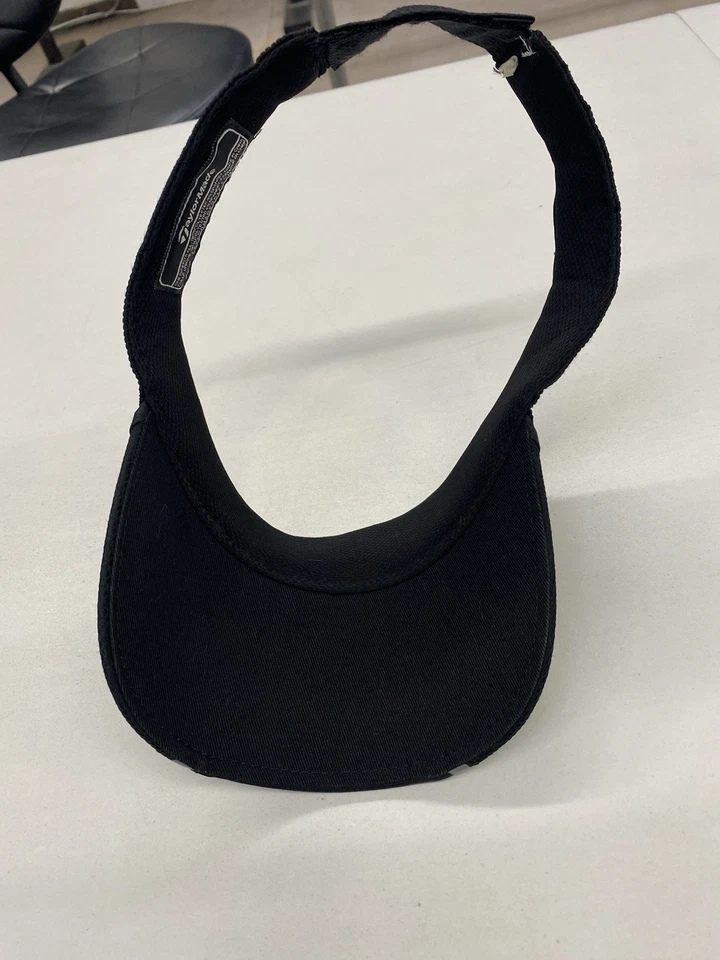Visera de radar de golf TaylorMade Tour negra ajustable bordada, talla única M1 Foto 4 de 4