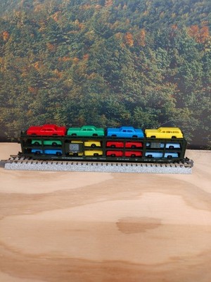 Roco N scale European autorack car w/12 cars - Item #2351  NEW