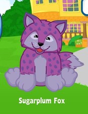Webkinz Classic Sugarplum Fox Virtual PET Adoption Code Only Messaged NOV 2025