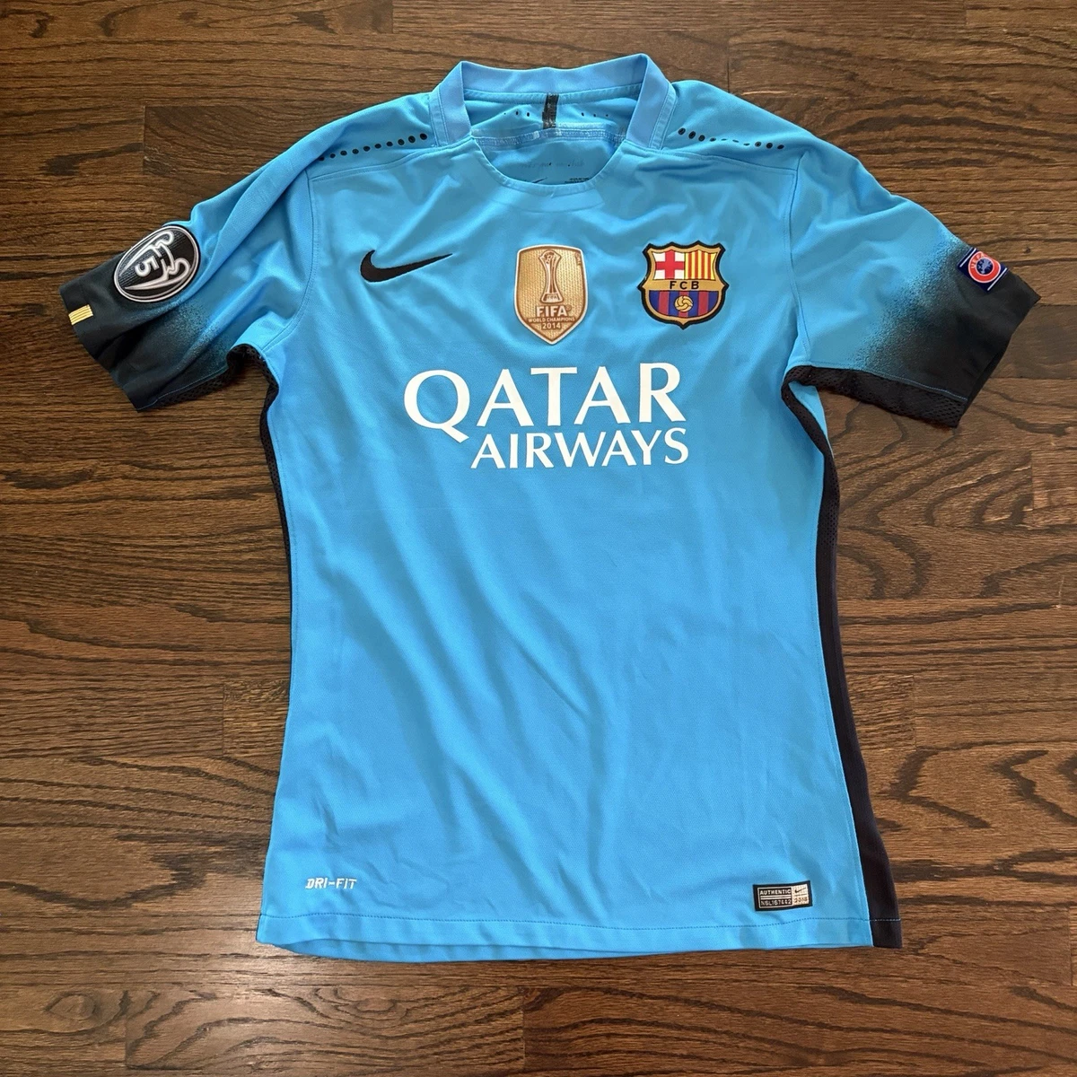 Lionel Messi FC Barcelona Blue International Club Soccer Fan