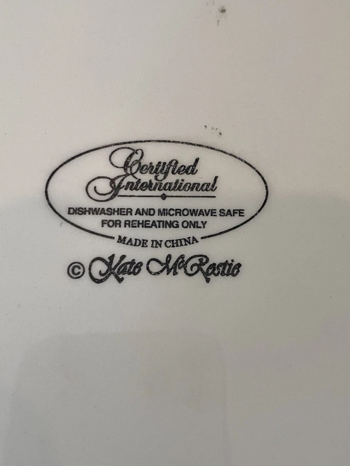 Kate McRostie Fisherman’s Catch Seafood Bowl Cangrejo Azul - Raro Foto 4 de 4