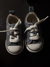 Converse All Star Toddelr Slip On Sneakers Blue Size 5 infant