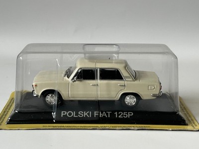Polski Fiat 125p Classic Polish Car Model Toy Diecast 1:43 Scale DeAgostini