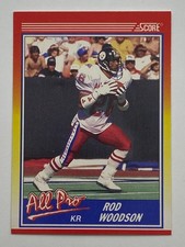 1990 Score #577 Rod Woodson Pittsburgh Steelers NFL HOF Vintage Football Card EX