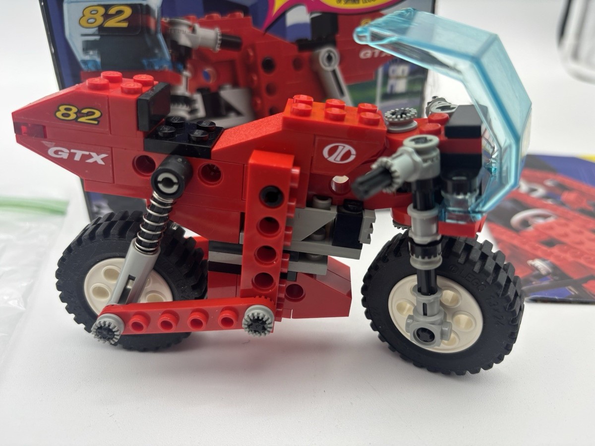 LEGO 8210 Technic Nitro GTX bike - 100% Complete w/ Box and