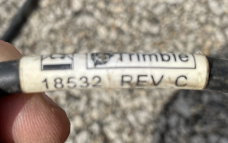Trimble 18532 TSCe TSC2 to R8 5800 Null Modem Data Cable Data