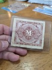 1944 German 1 Mark Allied Occupation Currency Note DASH S/N 078624694 — photo 2