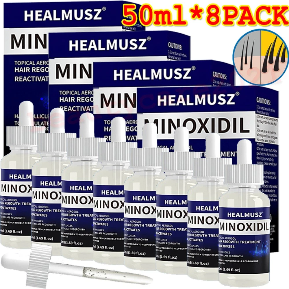 Minoxidil 5% Hair Regrowth Treatment Topical Solution for Men - 8 Month Supply
Opens in a new window