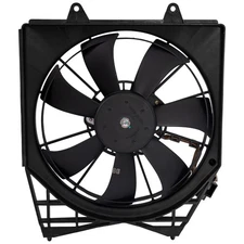 AC Condenser Cooling Fan Assembly For 2018-22 Honda Accord Passenger Single Fan