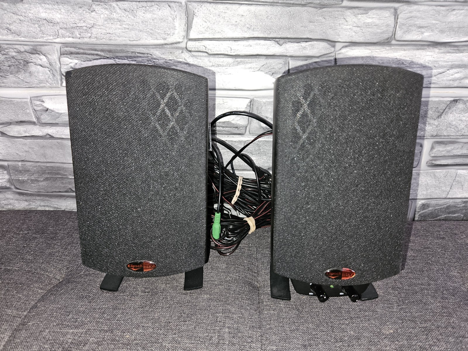 Klipsch ProMedia THX PC Desktop Computer Speakers No Subwoofer Tested ￼